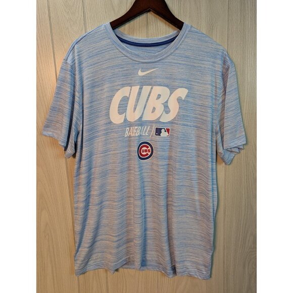 The Nike Tee DriFit MLB Genuine Merchandise Chicago Cubs Baseball Shirt size XL - Picture 1 of 6